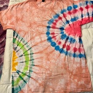 Colorful Tie-Dye  Shirt